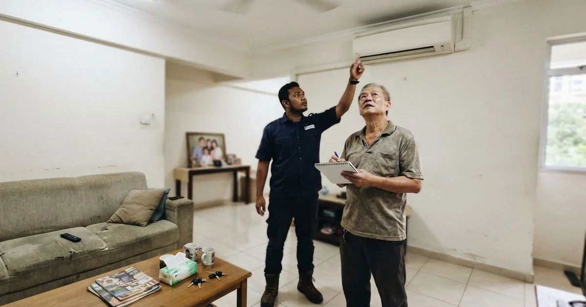 Who is liable when an aircon leak damages your home