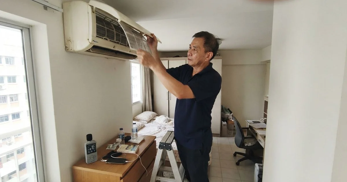 Health risks of a poorly maintained aircon: mould and indoor air quality